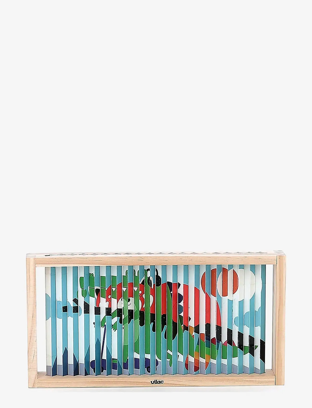 Vilac - Agamographic Puzzle 20 pcs - Animals - puidust pusled - multi - 4