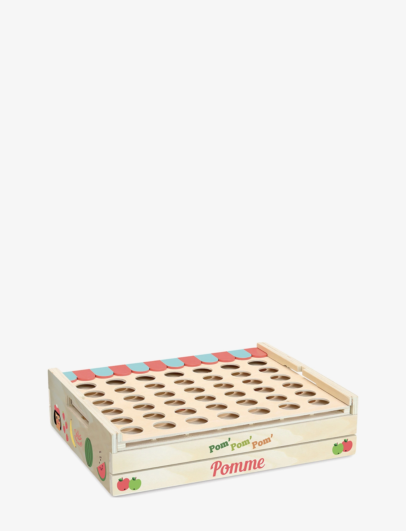 Vilac - Four-in-a-row apples - brädspel - wood - 1