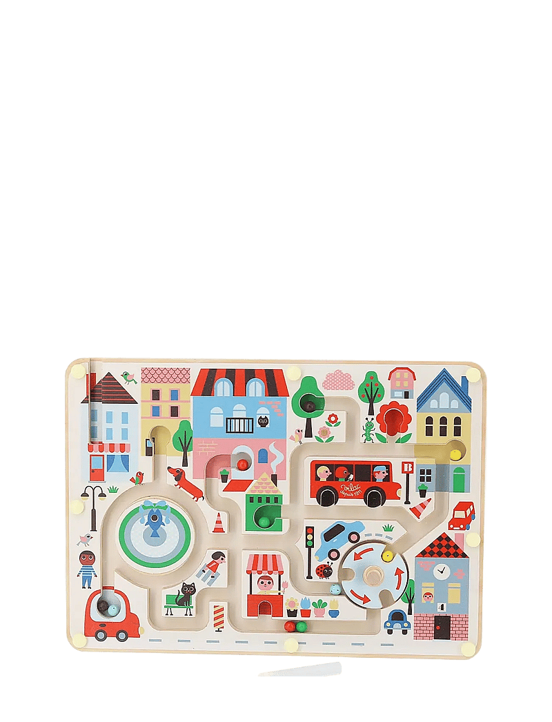 Vilac - Magnetic Maze - My Little Town by Ingela P Arrhenius - interaktiivsed mänguasjad - multi - 1