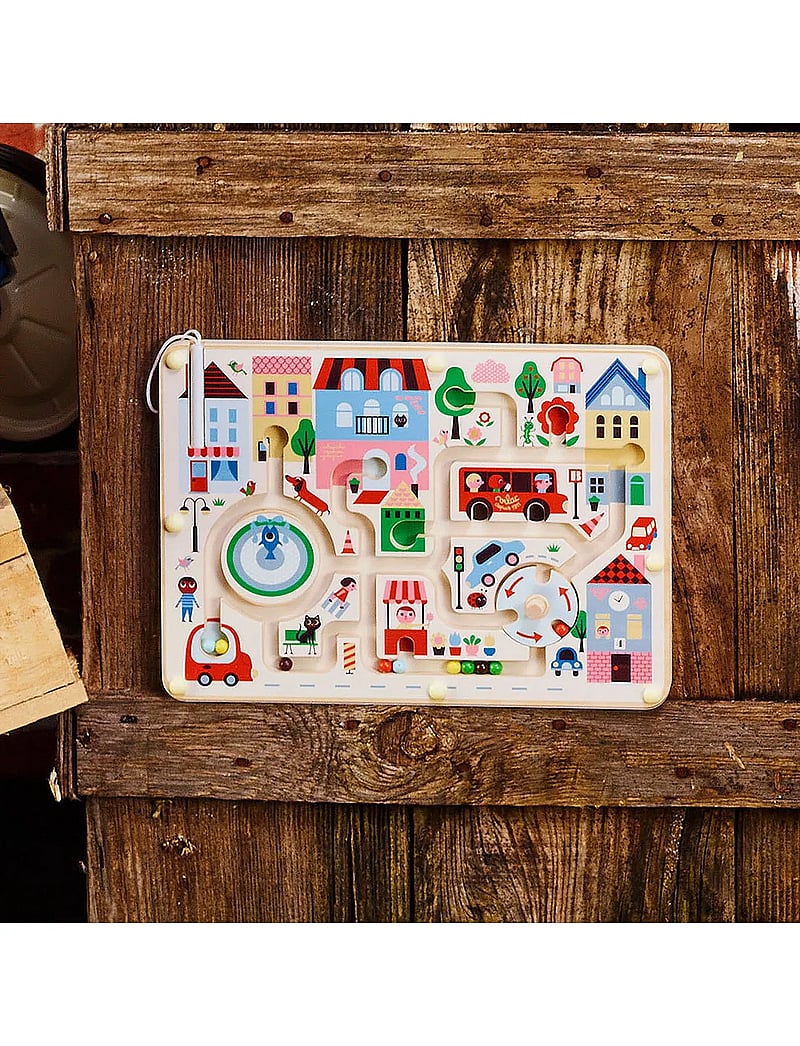 Vilac - Magnetic Maze - My Little Town by Ingela P Arrhenius - interaktiivsed mänguasjad - multi - 0