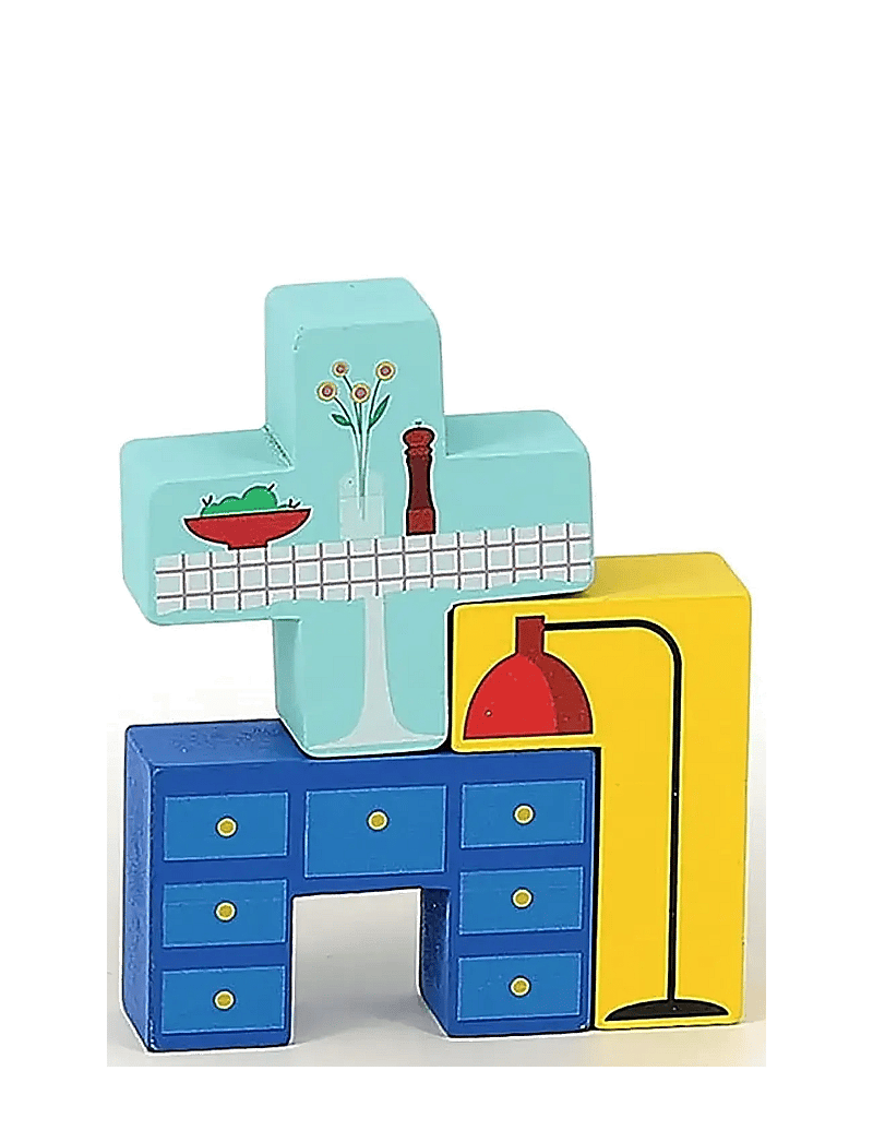 Vilac - Logic Game 19 pcs - Moving Van - torniklotsid - multi - 3