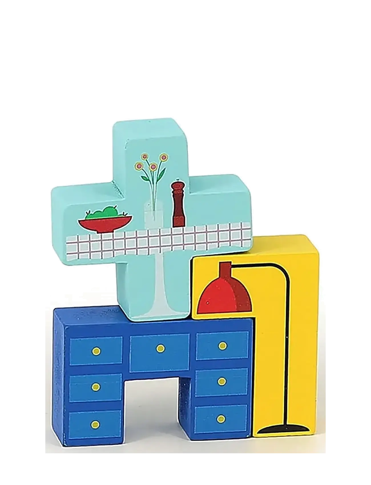 Vilac - Logic Game 19 pcs - Moving Van - klucīšu kraušana - multi - 3