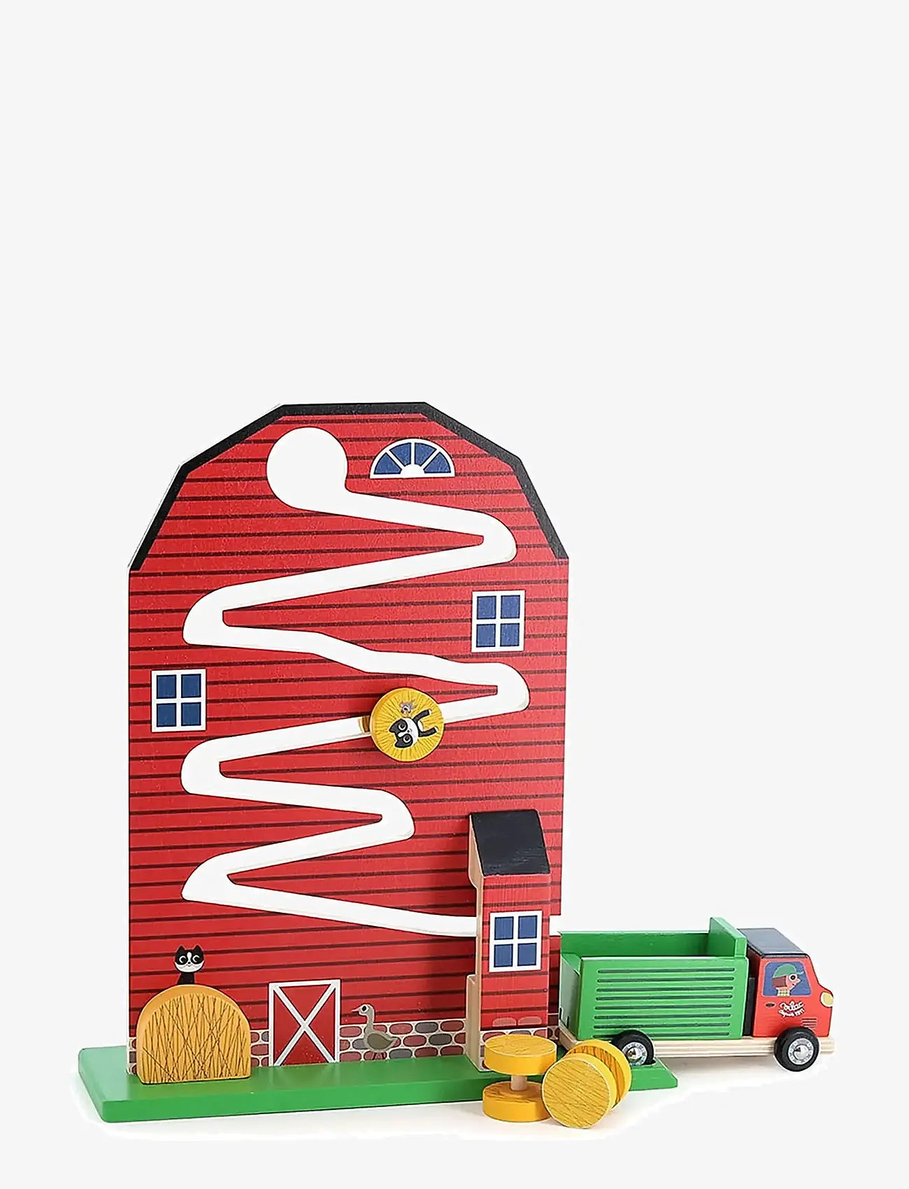 Vilac - Ball Track - Harvest on the Farm - kulebane - red - 0