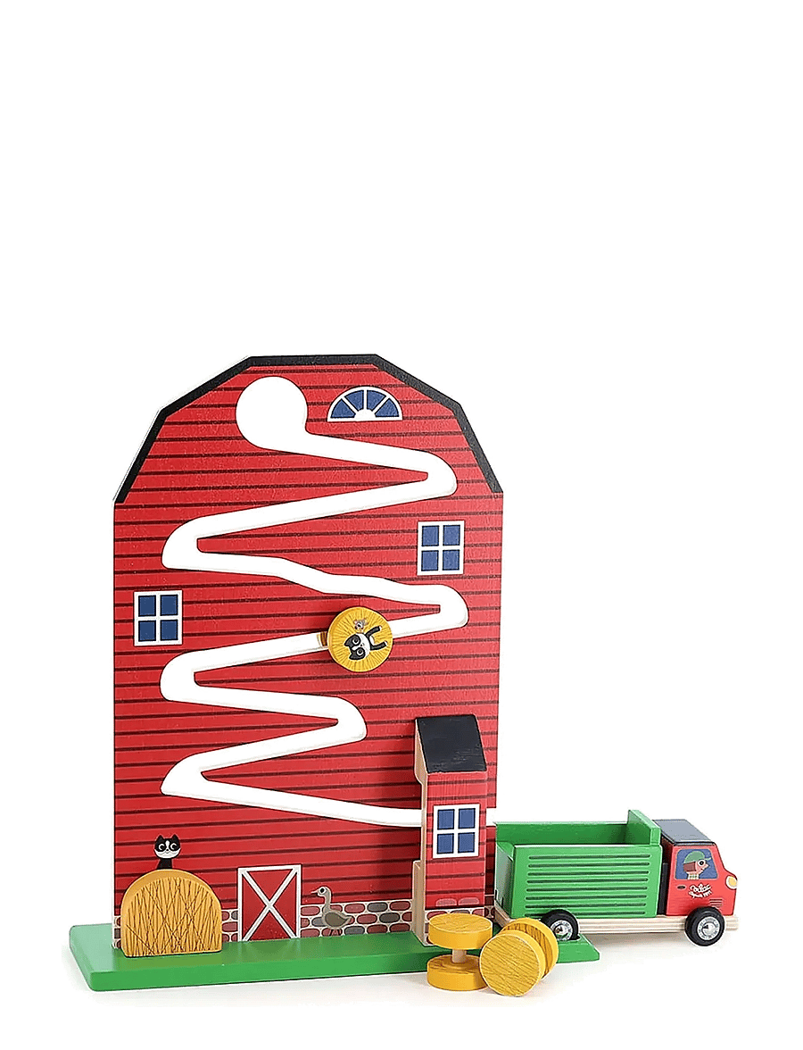 Vilac - Ball Track - Harvest on the Farm - pallirajad - red - 0