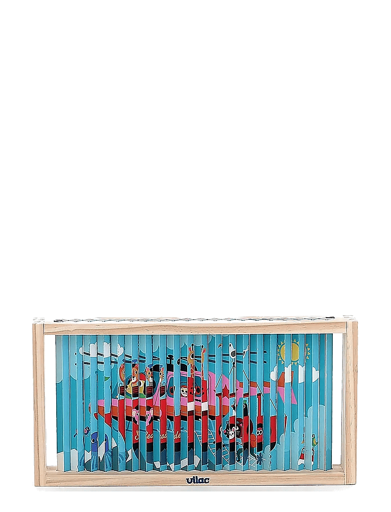 Vilac - Agamographic Puzzle 20 pcs - Transport - puidust pusled - multi - 1