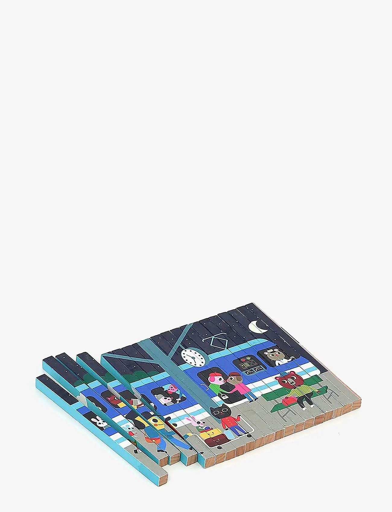 Vilac - Agamographic Puzzle 20 pcs - Transport - puidust pusled - multi - 4