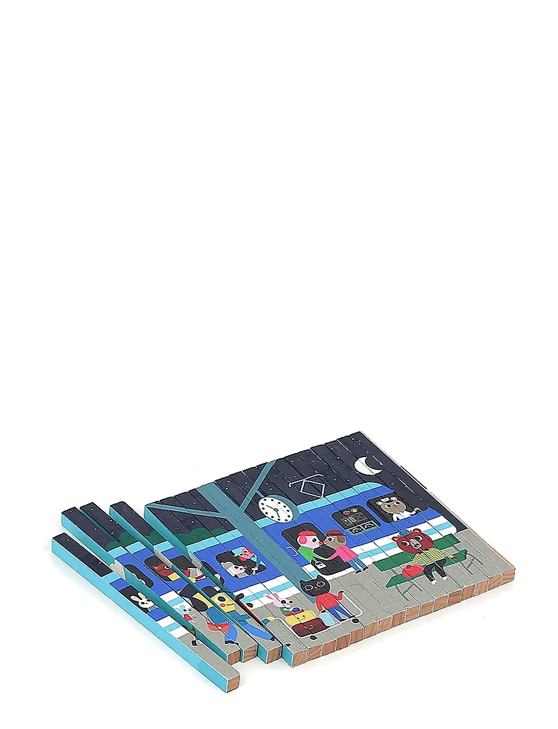 Vilac - Agamographic Puzzle 20 pcs - Transport - puidust pusled - multi - 4