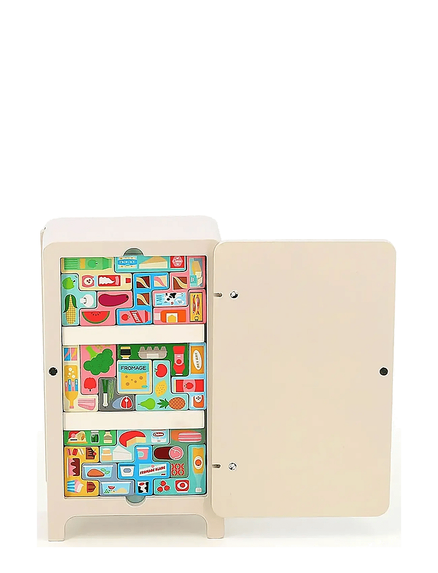 Vilac - Logic Game 21 pcs - Refrigerator by Ingela P Arrhenius - torniklotsid - multi - 0