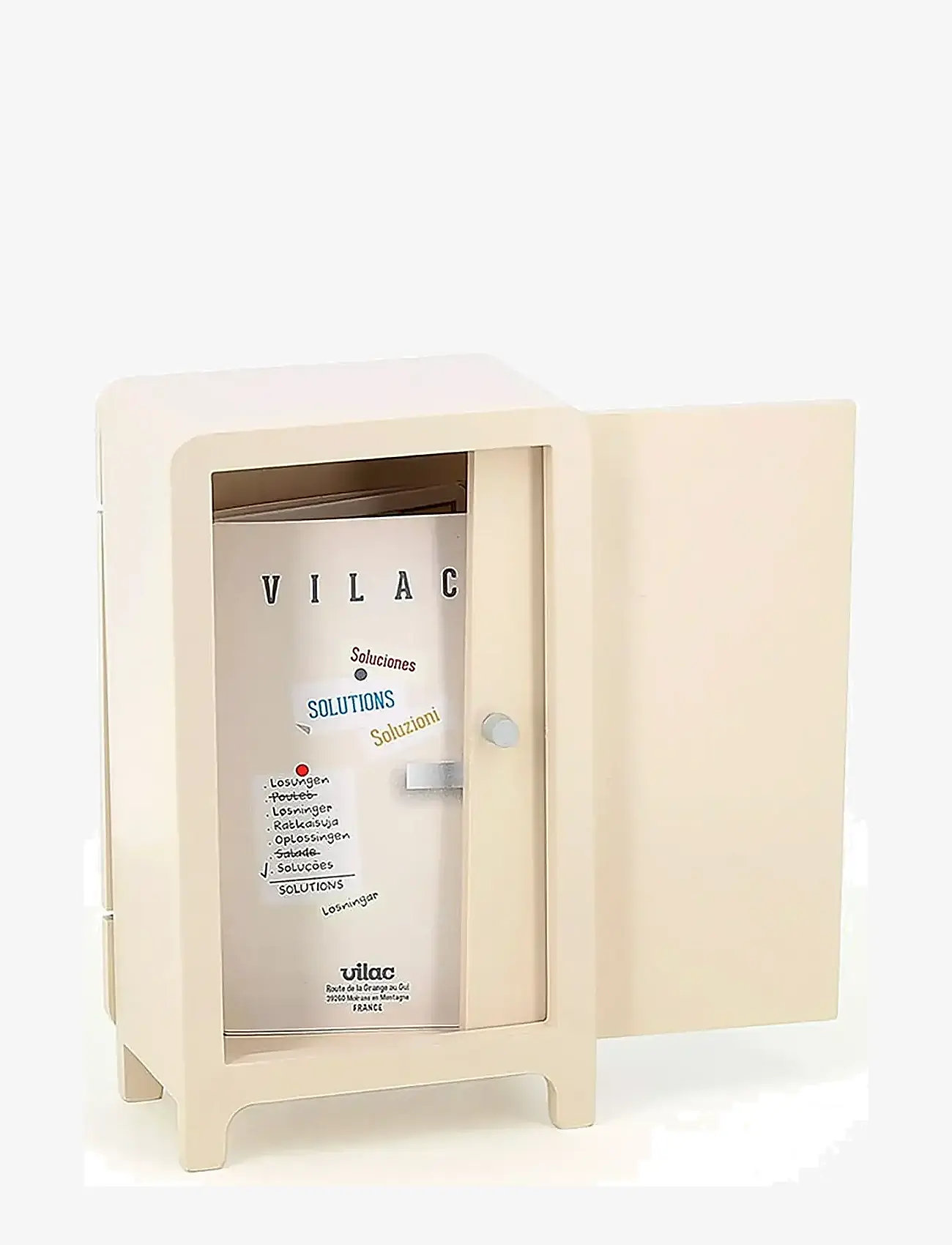 Vilac - Logic Game 21 pcs - Refrigerator by Ingela P Arrhenius - stapelbara klossar - multi - 2