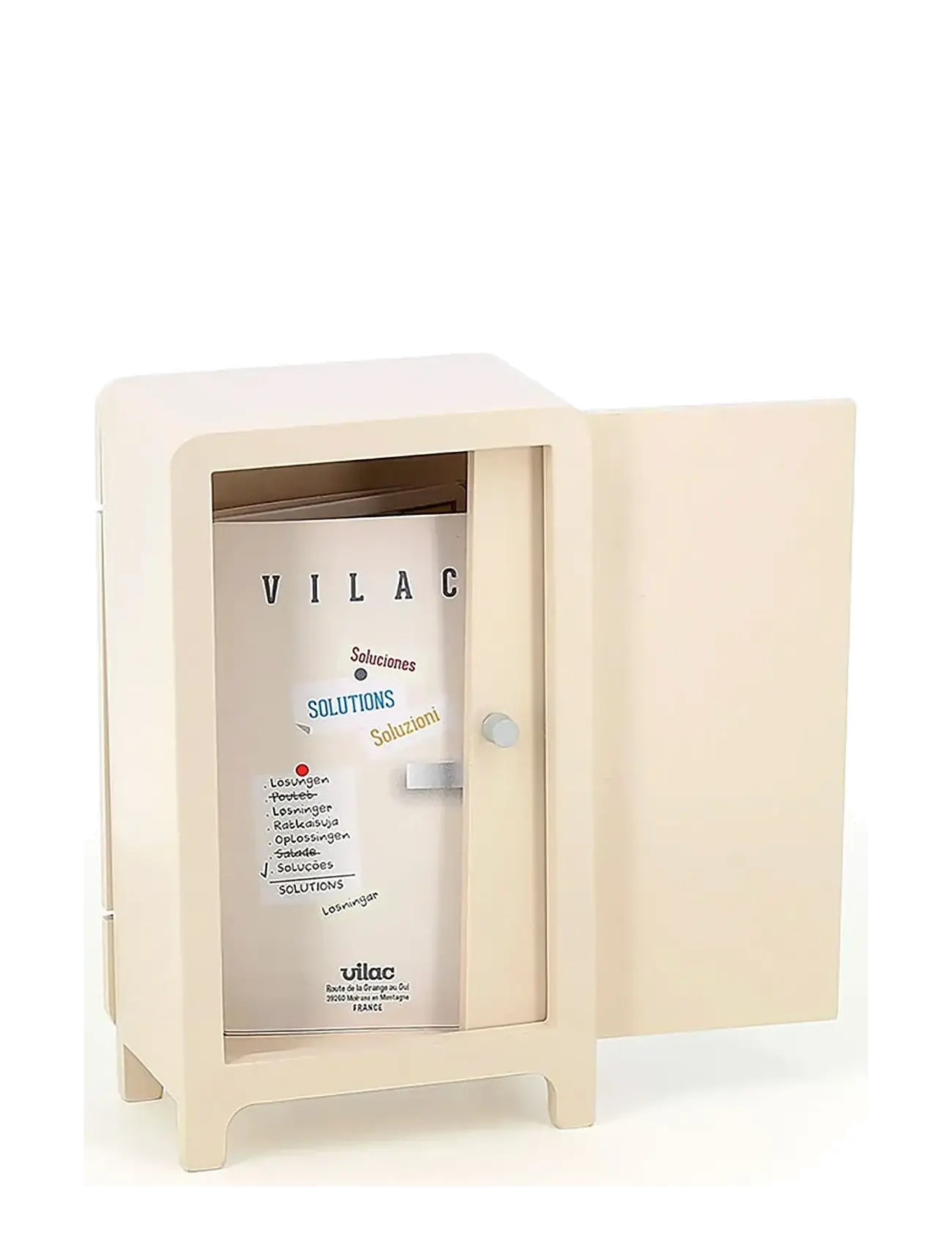 Vilac - Logic Game 21 pcs - Refrigerator by Ingela P Arrhenius - stapelbare blokk - multi - 2
