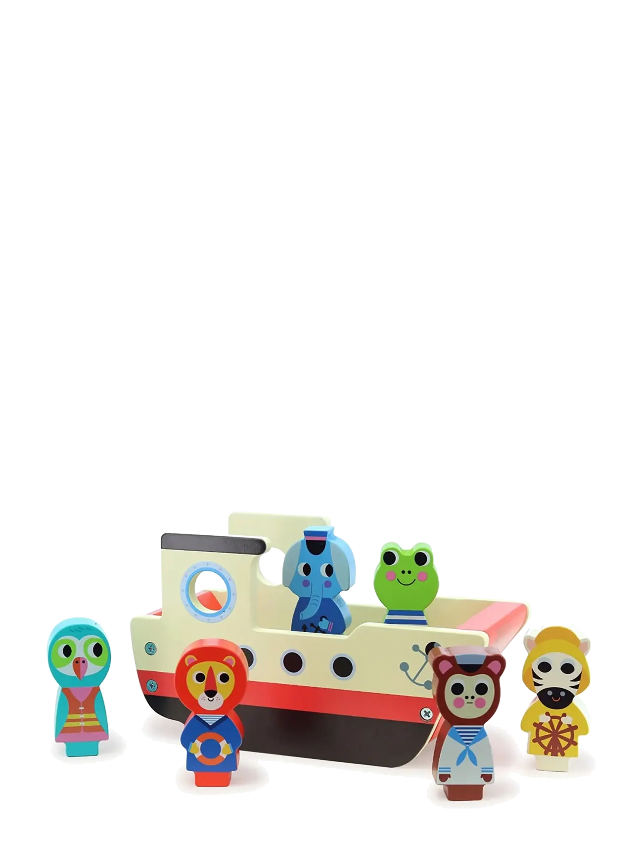 Vilac - Sound Boat with 6 Animal Figures - multi - 2