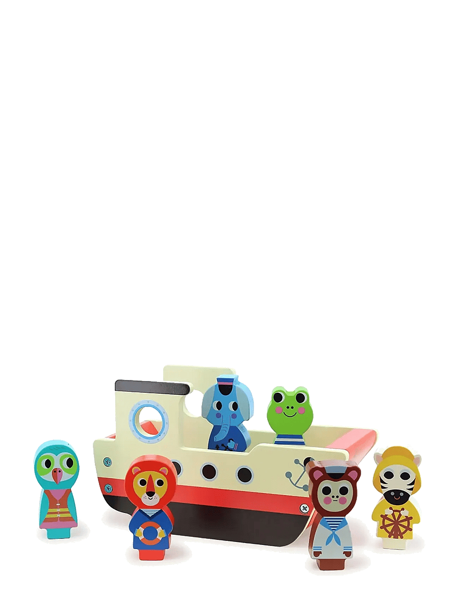Vilac - Sound Boat with 6 Animal Figures - multi - 2