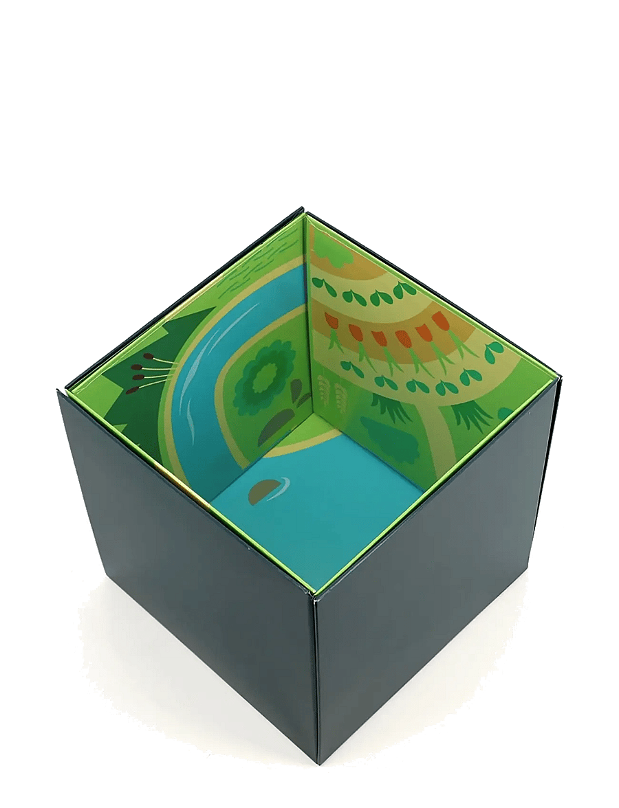 Vilac - Fold-out Playset - Countryside - mängukomplektid - multi - 3