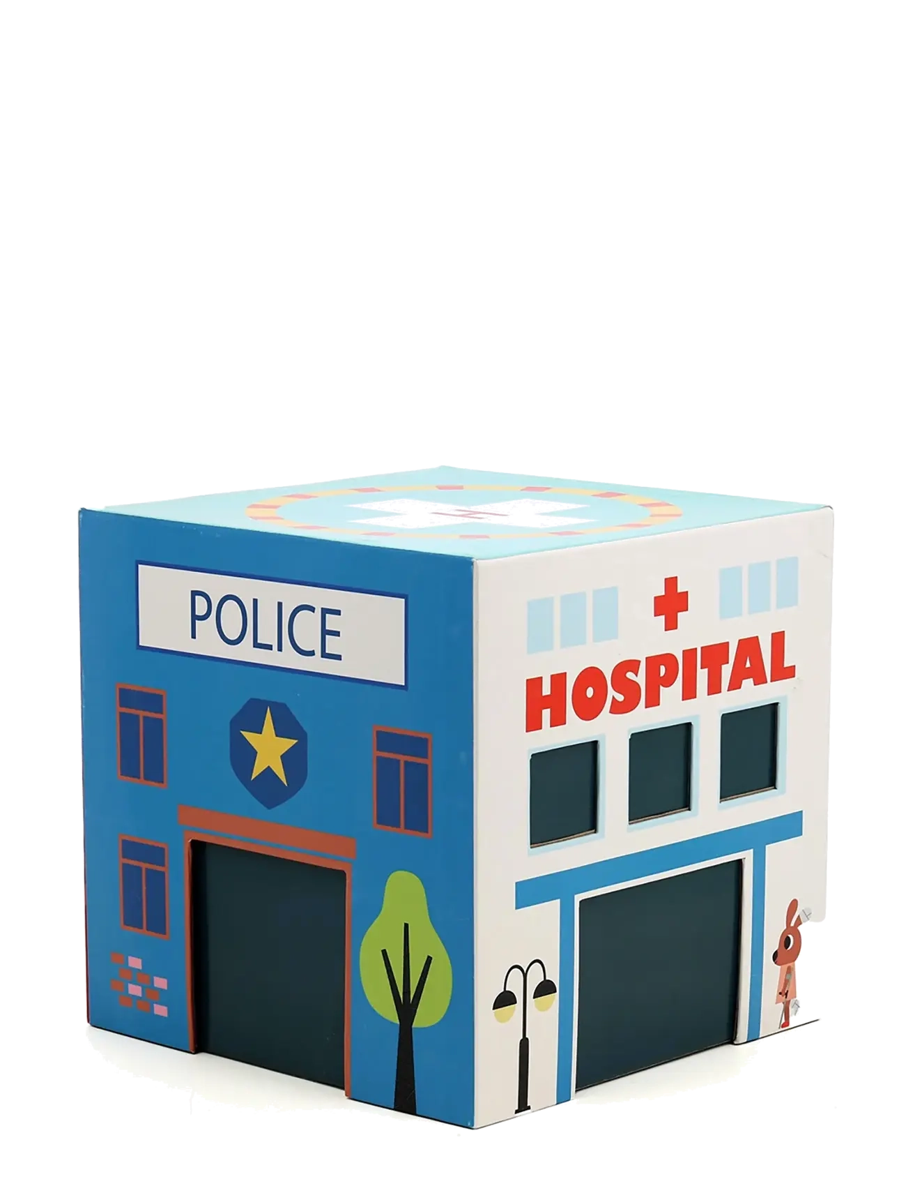 Vilac - Fold-out Playset - Rescue Services - mängukomplektid - multi - 3