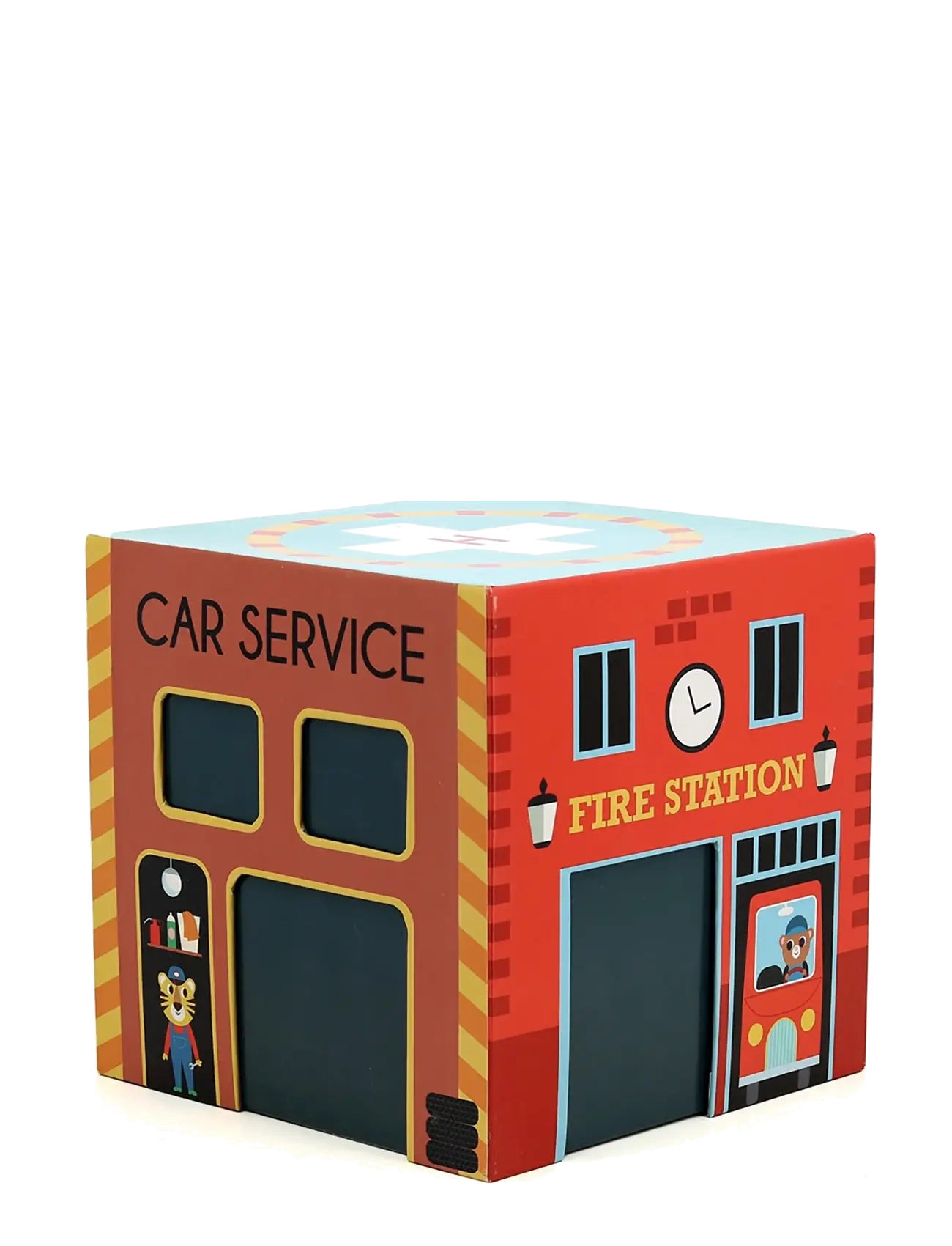 Vilac - Fold-out Playset - Rescue Services - mängukomplektid - multi - 5