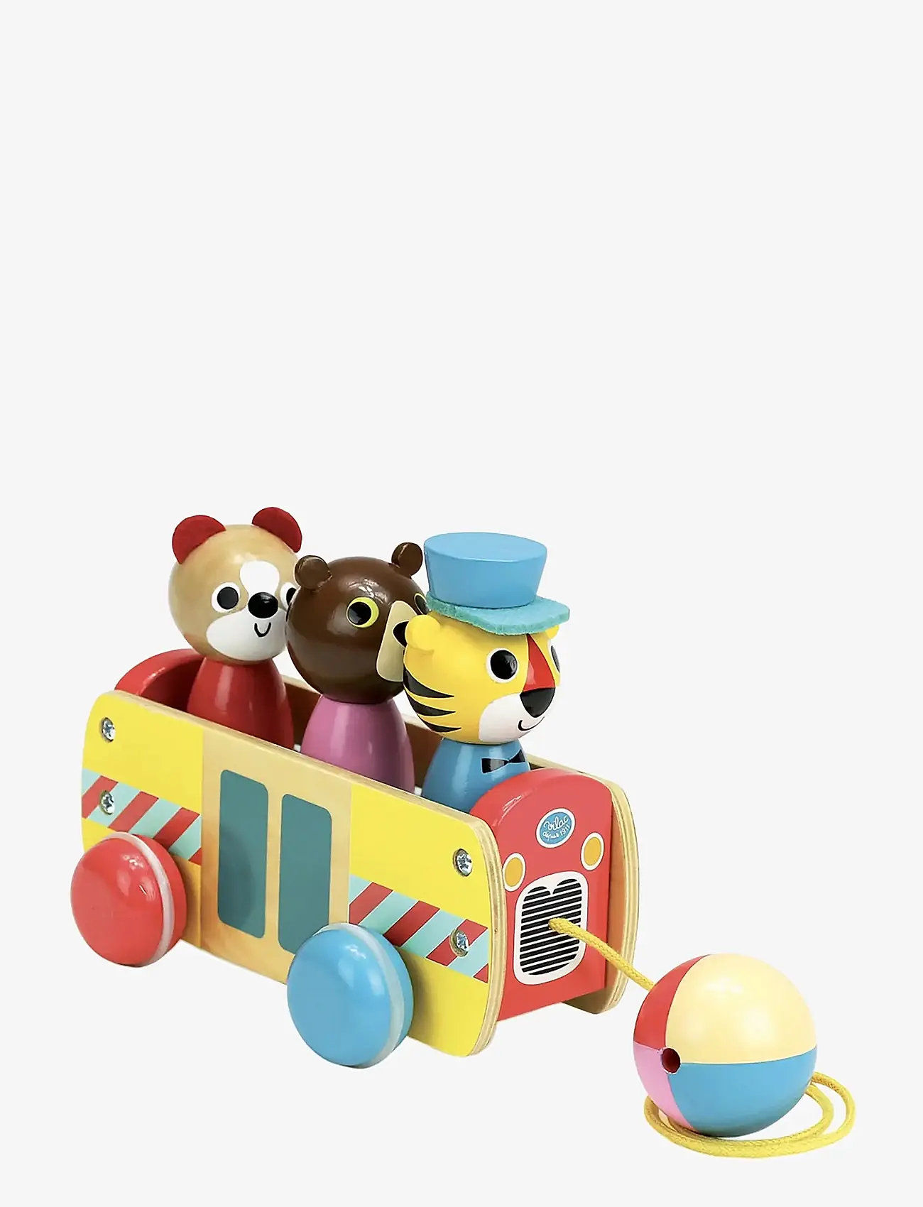 Vilac - Coach pull toy - laveste priser - yellow - 0