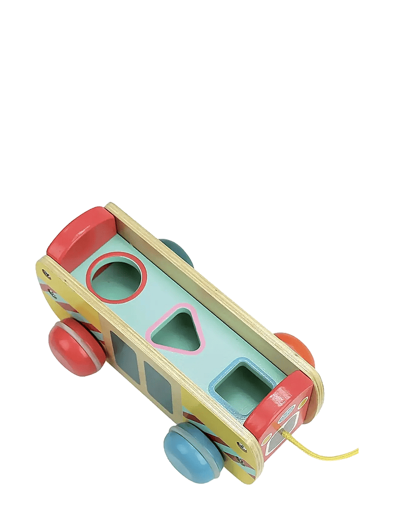 Vilac - Coach pull toy - tõmmatavad mänguasjad - yellow - 3