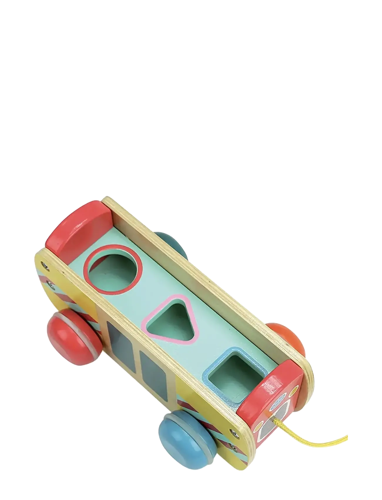 Vilac - Coach pull toy - babyleksaker - yellow - 3