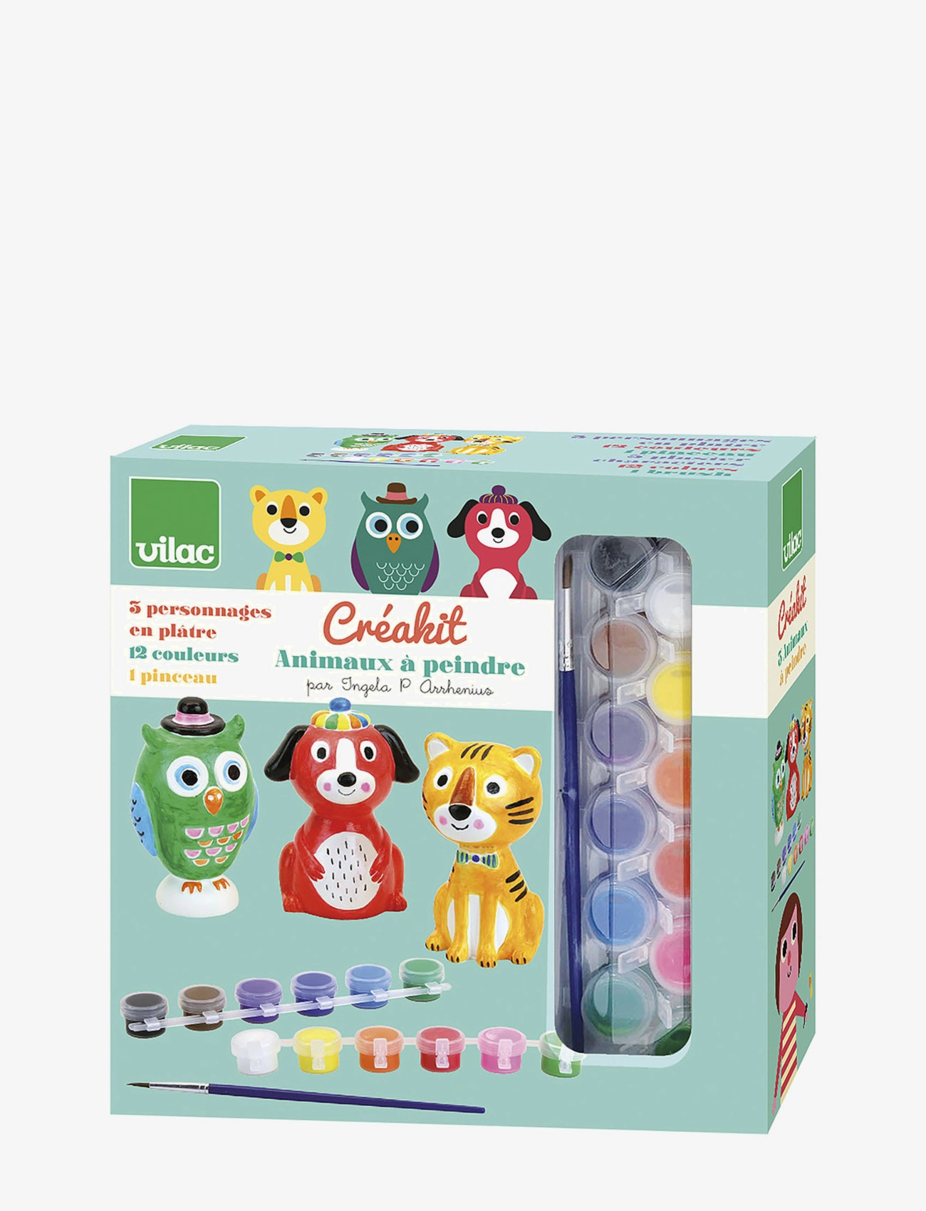 Vilac - Ceramic painting set - dažai - multi - 2