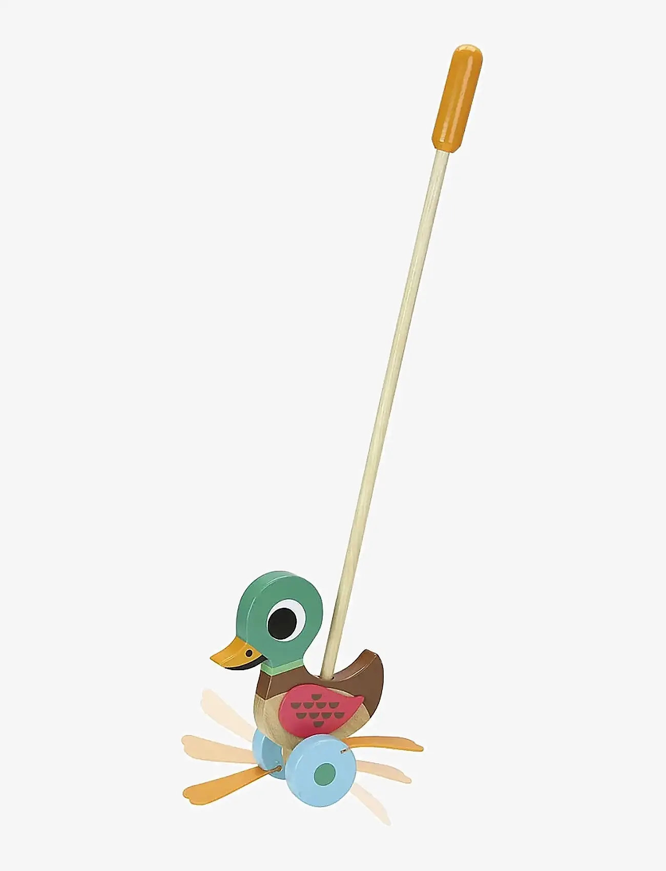 Vilac - Duck push toy - laveste priser - green - 0