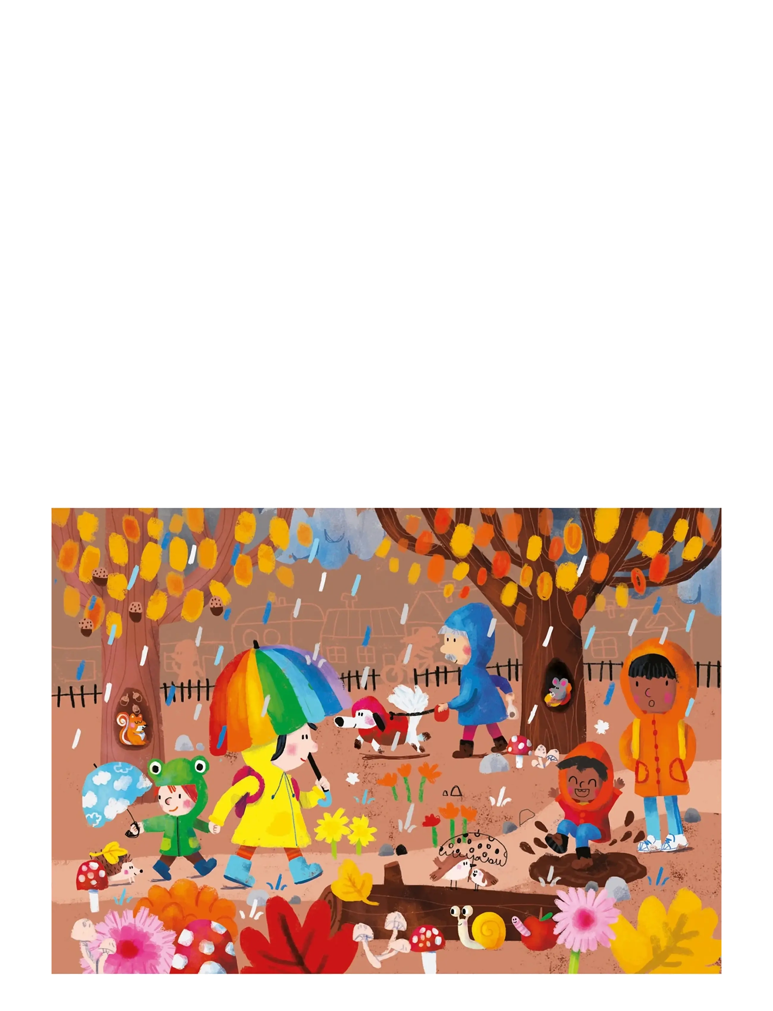 Vilac - Puzzles Book 52 pcs - The 4 Seasons - pússluspil - multi - 2