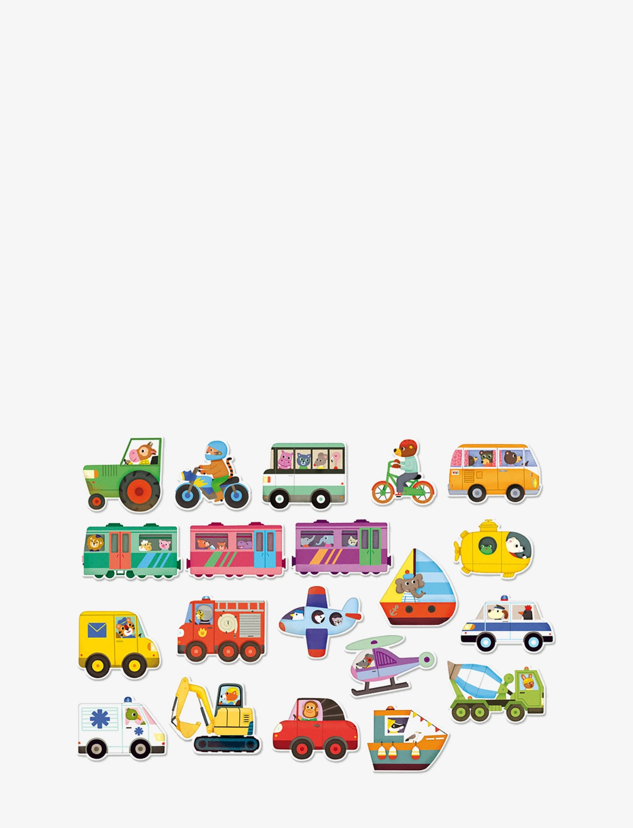Vilac - Magnets - Transport Vehicles - aktiiviset pelit - multi - 1