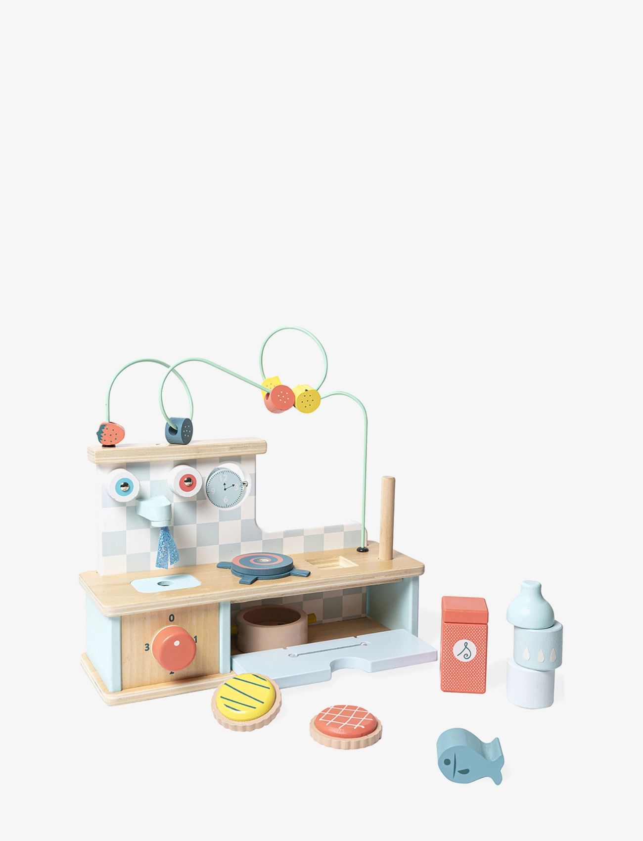 Vilac - Activity Kitchen - Early learning - tillbehör till leksakskök - light blue - 1
