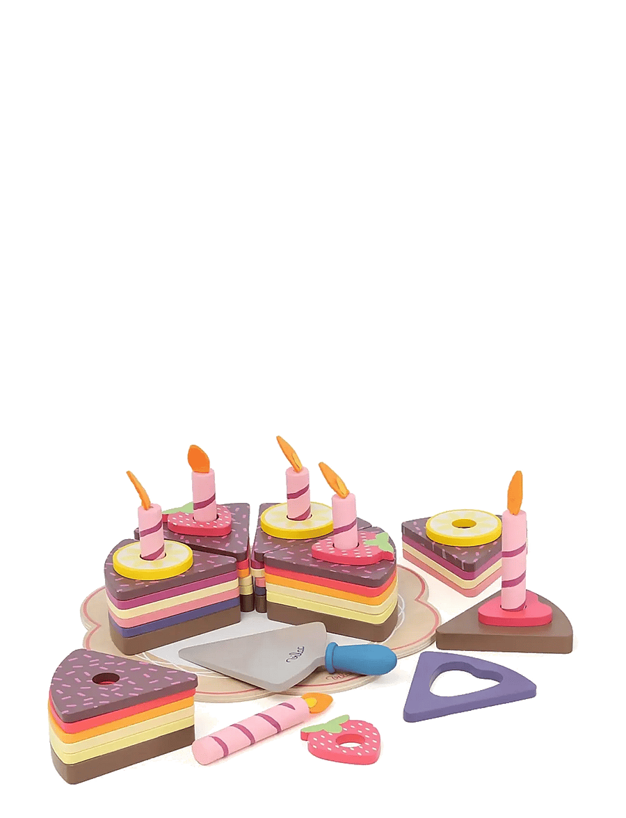 Vilac - Big Birthday Cake - spielzeuglebensmittel & -torten - multi - 2