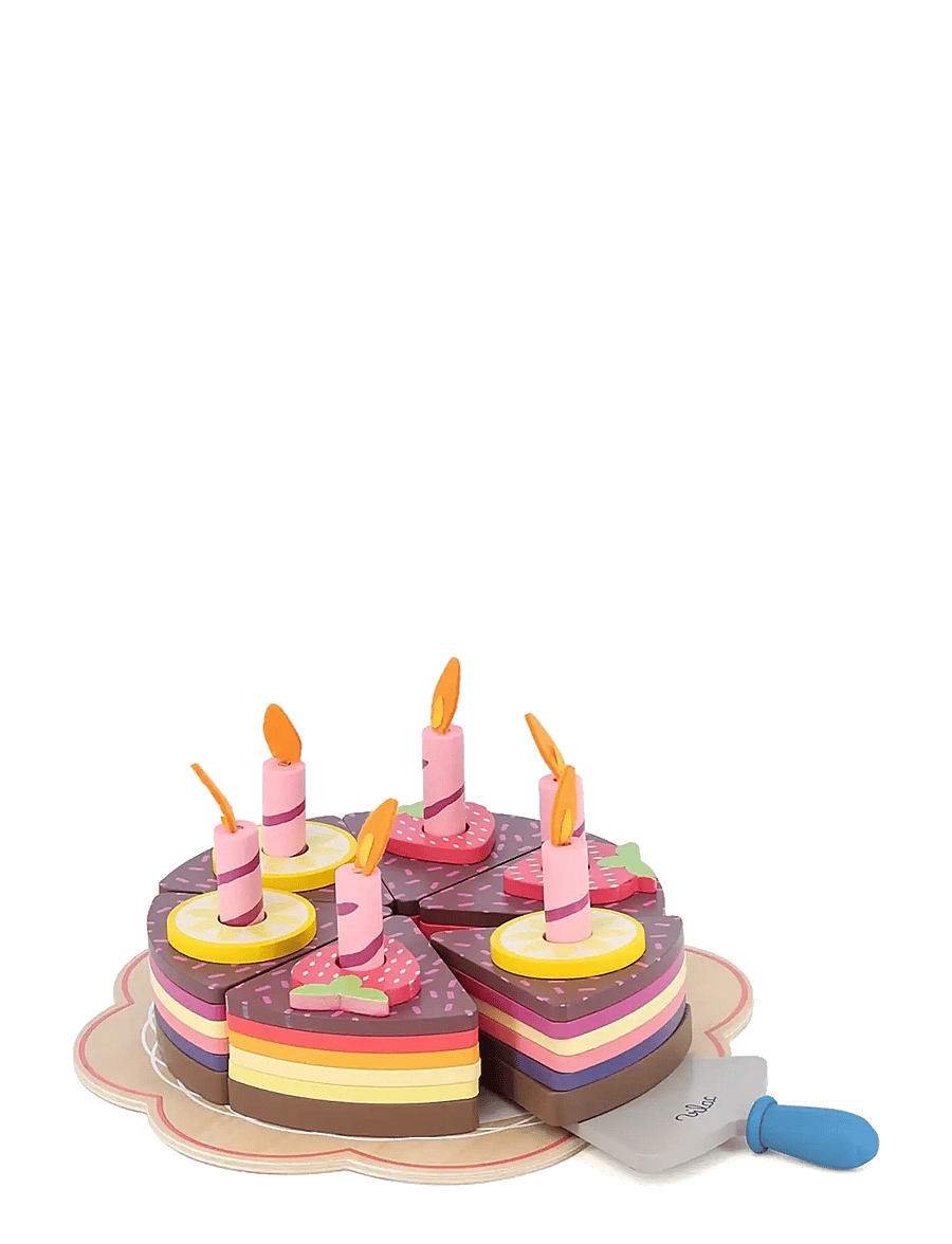 Vilac - Big Birthday Cake - spielzeuglebensmittel & -torten - multi - 3