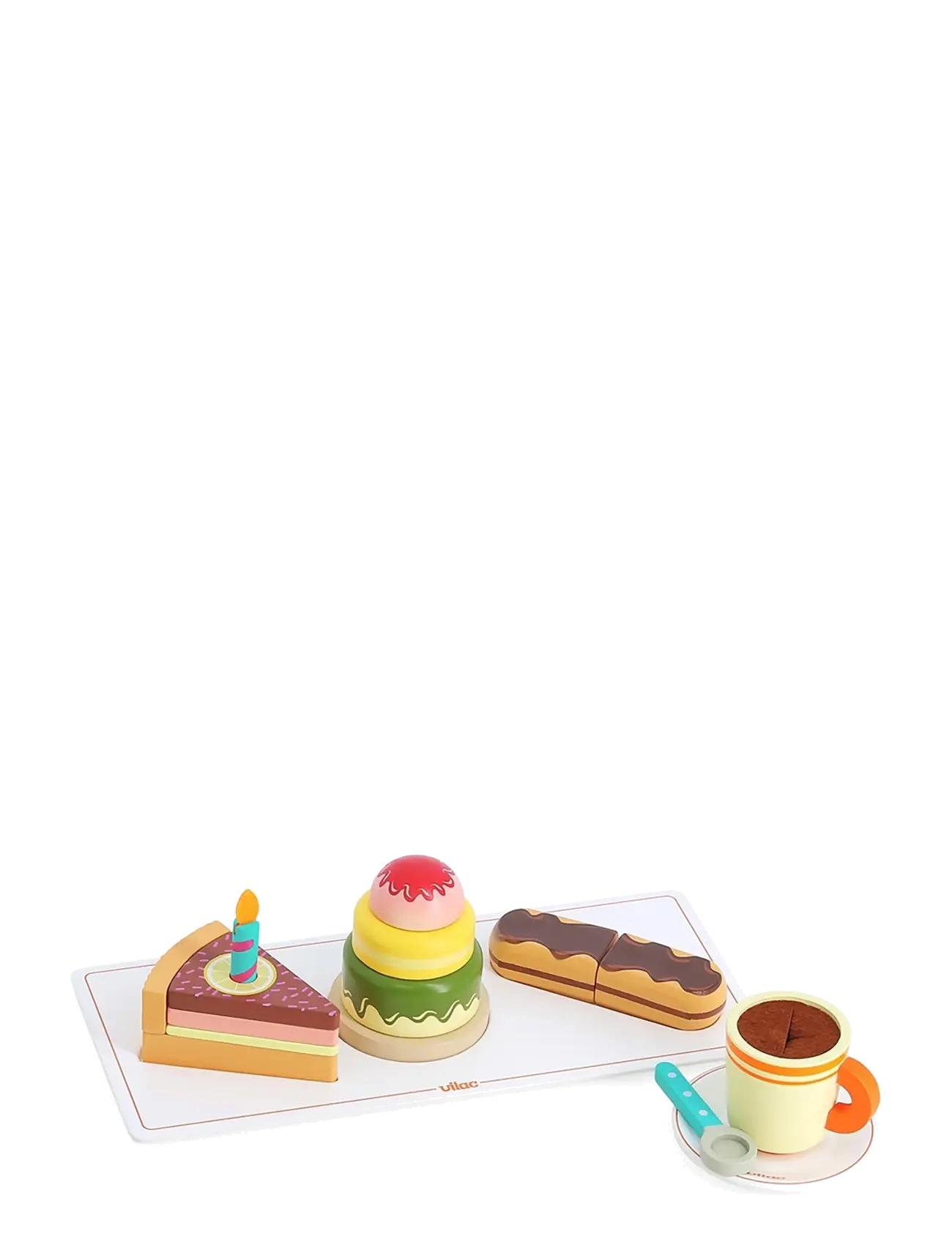 Vilac Gourmet café - Leksaksmat & Leksakstårtor - MULTI / multi