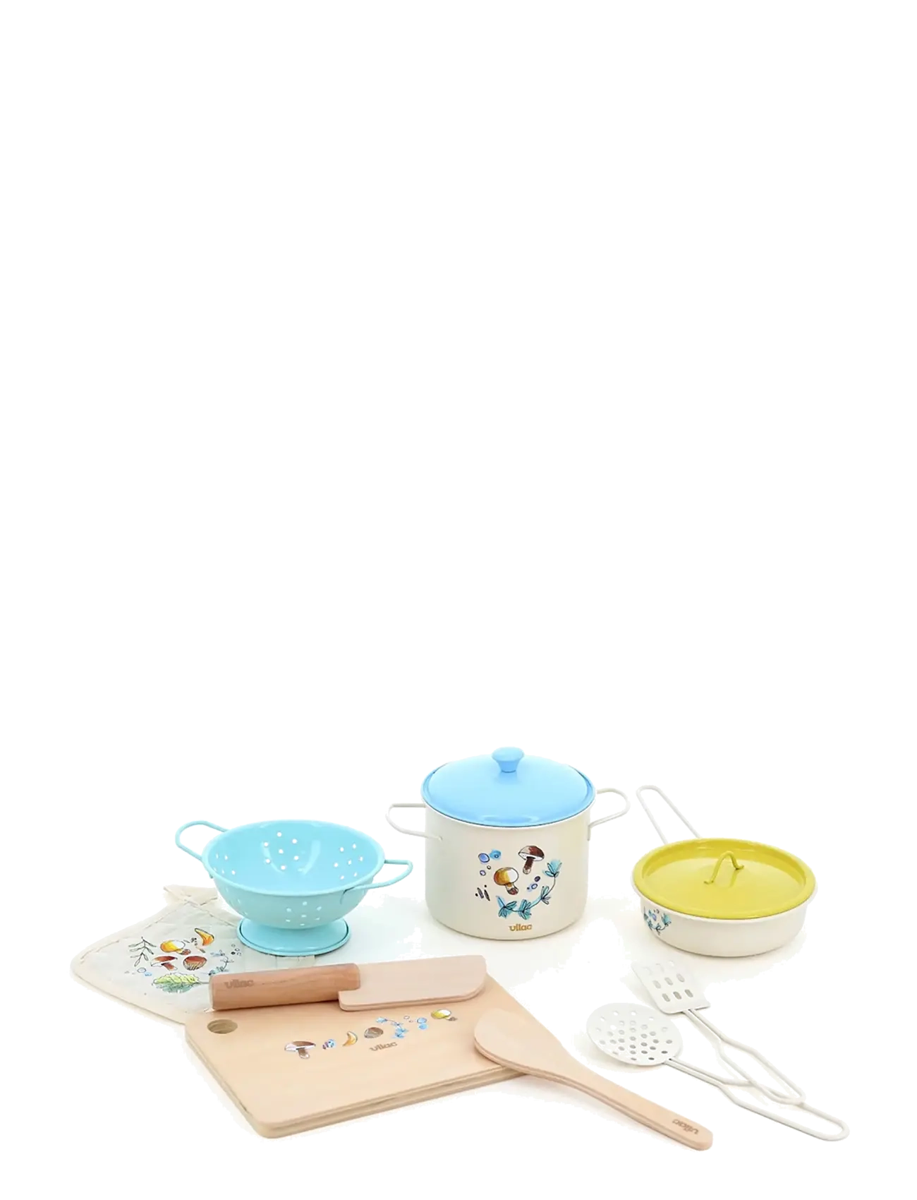 Vilac - My Little Nature Cook Set 11 pcs - mänguköögi tarvikud - cream - 2