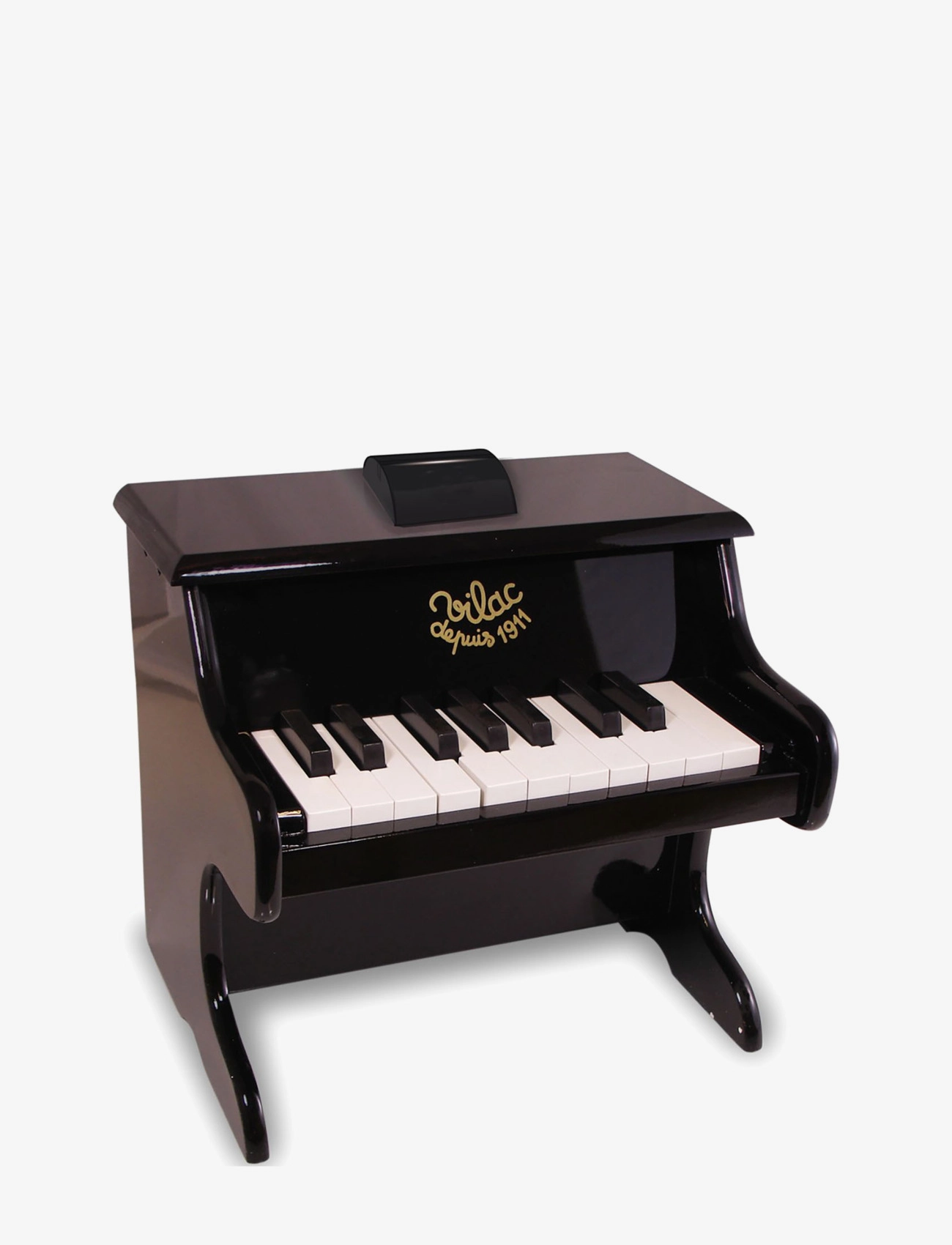 Vilac Black Piano With Scores, One Size, Spielzeug, Mehrfarbig/gemustert - Musical Instruments, Kinder