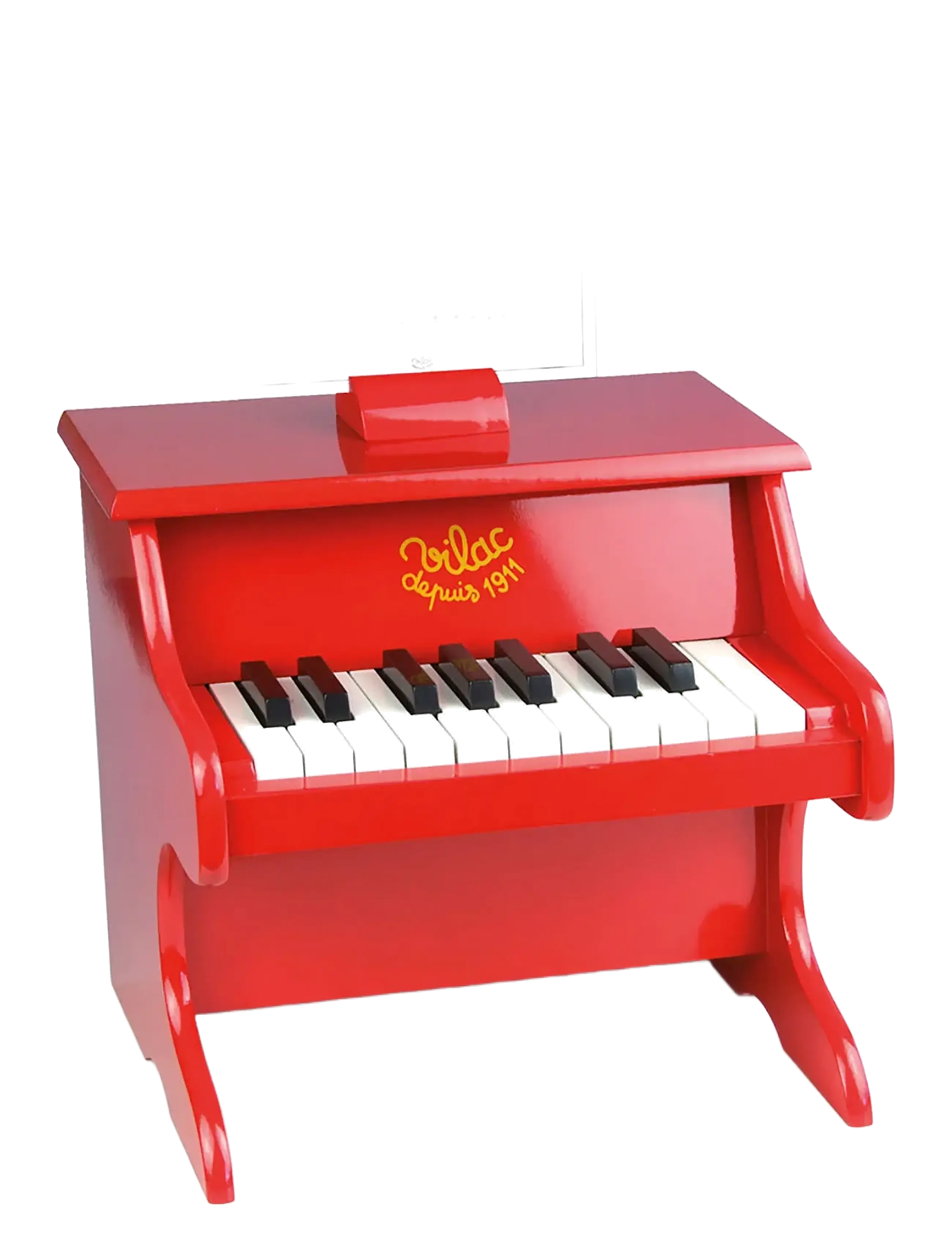 Vilac Red Piano, One Size, Spielzeug, Rot - Musical Instruments, Kinder