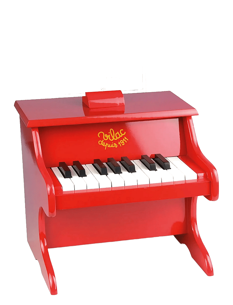 Vilac - Red piano - muusikariistad - red - 0