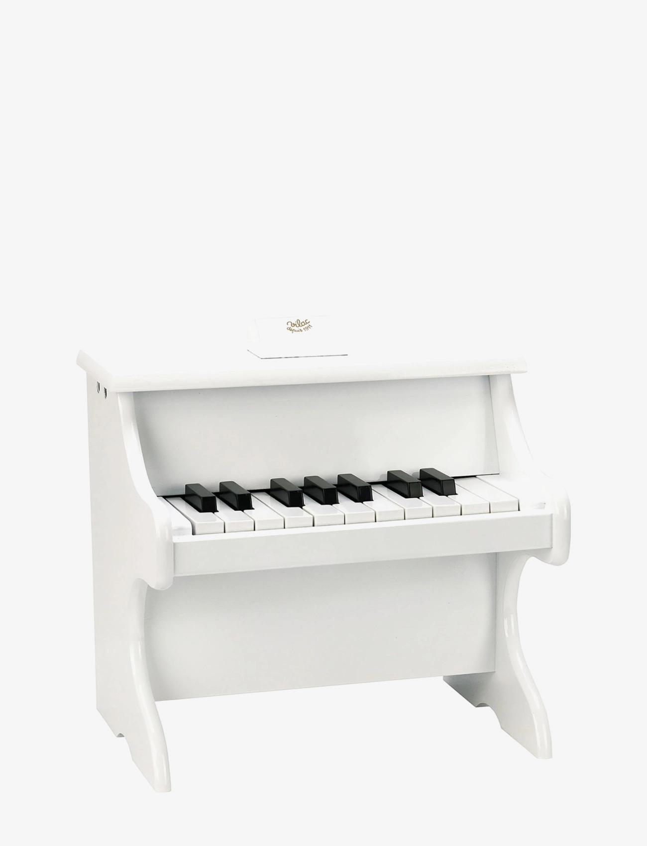 Vilac Piano with scores - White - Musikinstrumenter - WHITE / white