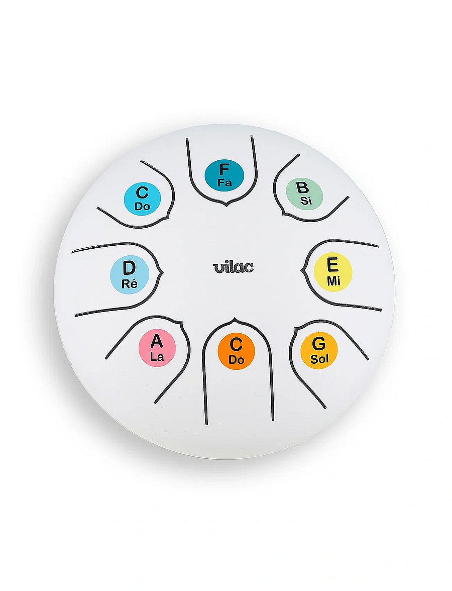 Vilac - Musical Instrument - Tongue Drum - musikinstrument - white - 2