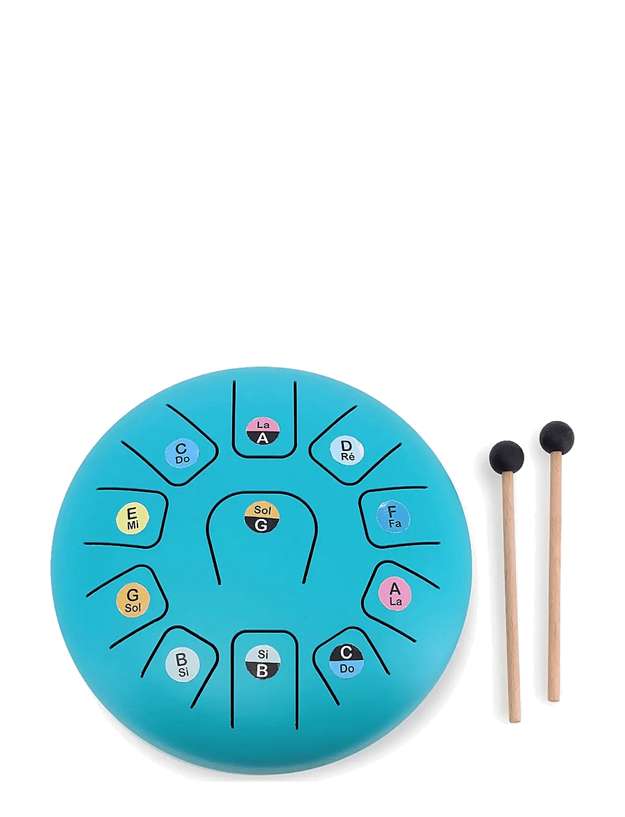 Vilac - Musical Instrument - Tongue Drum 11 Notes - muusikariistad - turquise - 1