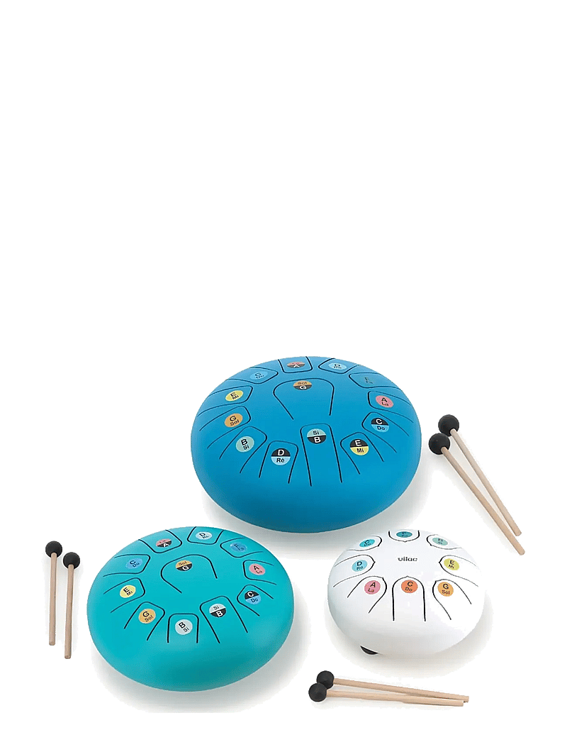 Vilac - Musical Instrument - Tongue Drum 11 Notes - musikinstrument - turquise - 5