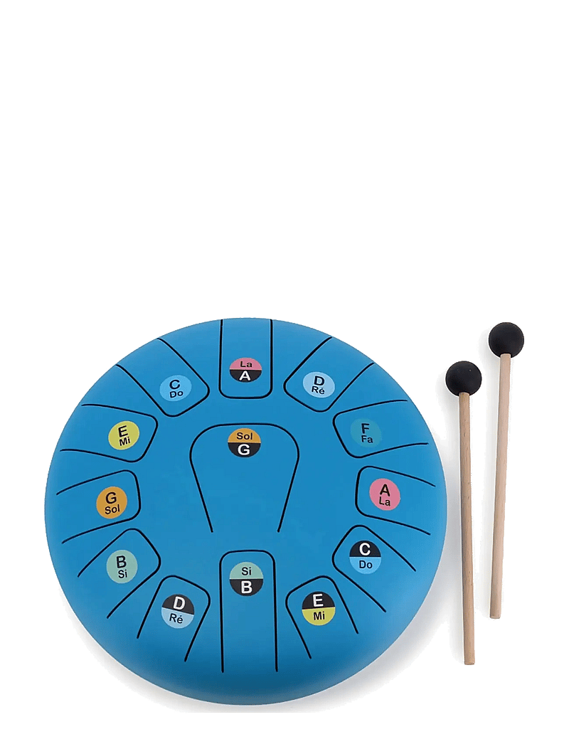 Vilac - Musical Instrument - Tongue Drum 13 Notes - musikinstrument - blue - 1