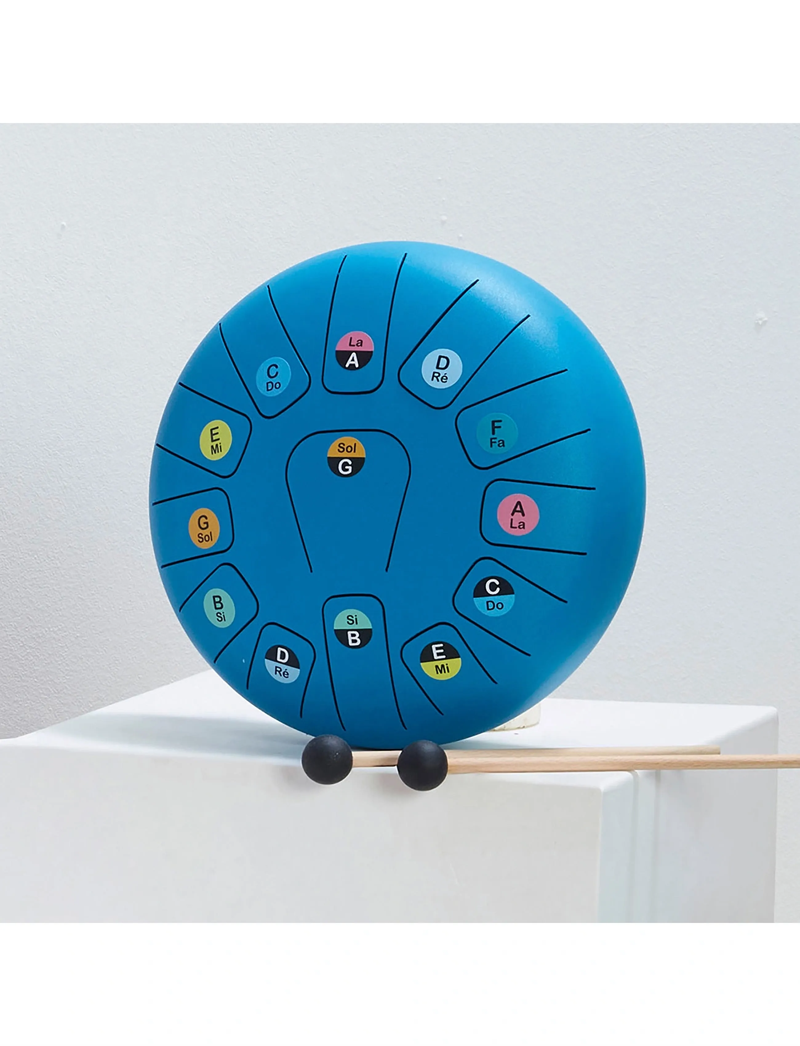 Vilac Musical Instrument Tongue Drum 13 Notes, One Size, Spielzeug, Blau - Instruments, Kinder