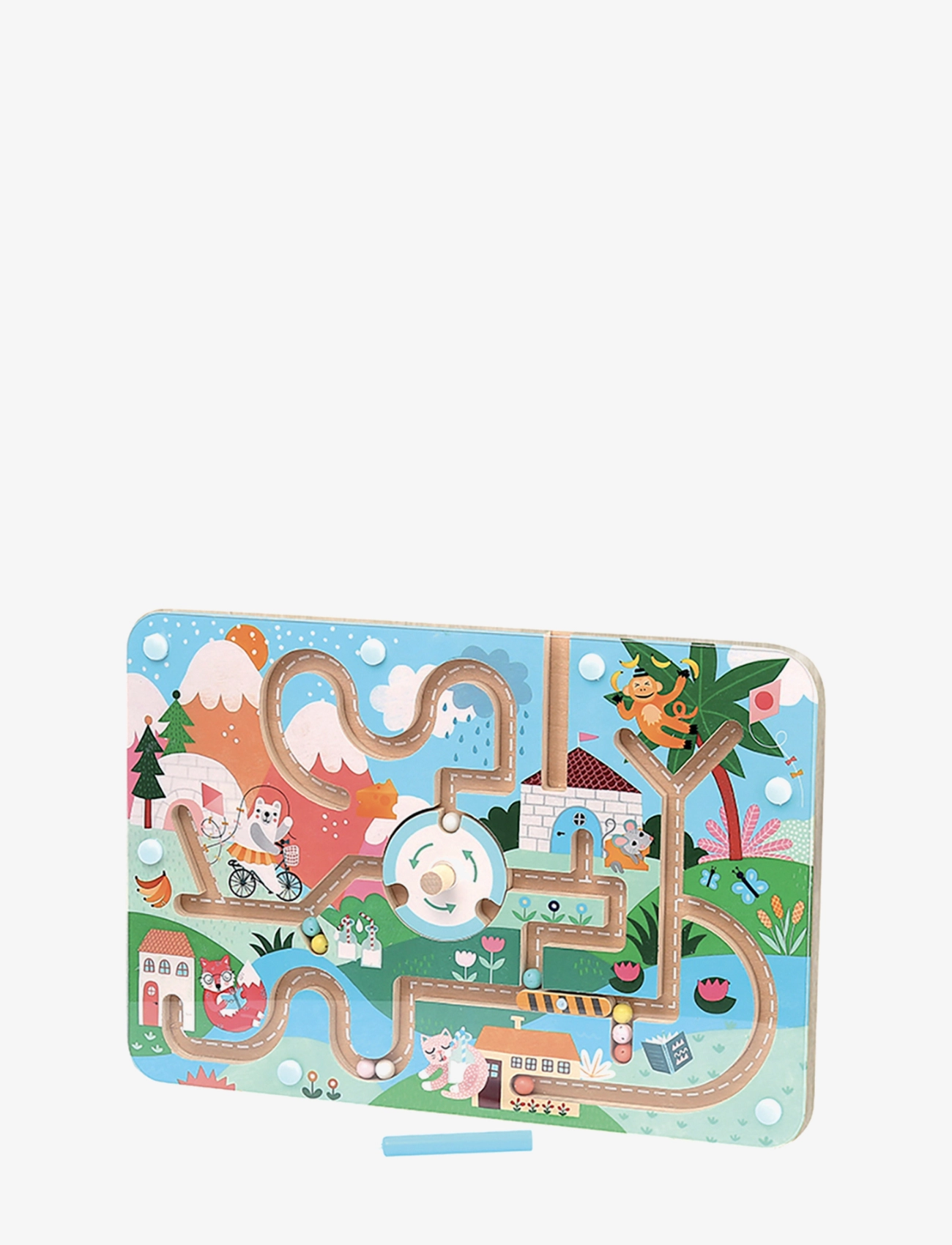 Vilac Labyrinth Magnetic By Michelle Carlslund, One Size, Games, Mehrfarbig/gemustert - Board Kinder