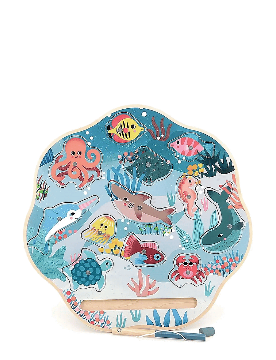 Vilac - Fishing Game - Under the Sea - harivad mängud - multi - 1