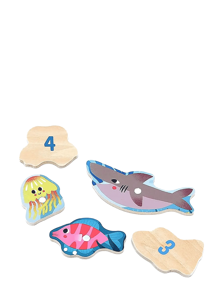 Vilac - Fishing Game - Under the Sea - harivad mängud - multi - 2