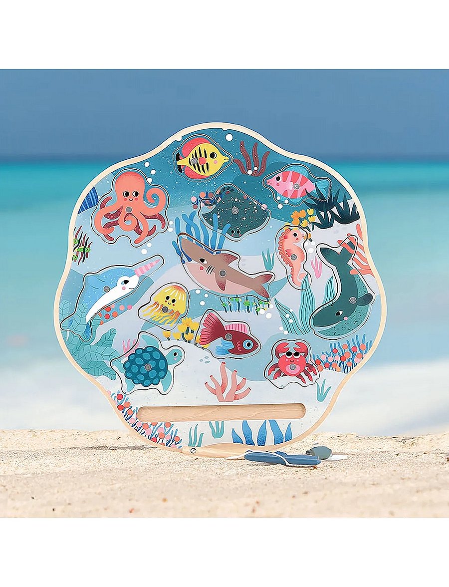 Vilac - Fishing Game - Under the Sea - harivad mängud - multi - 0