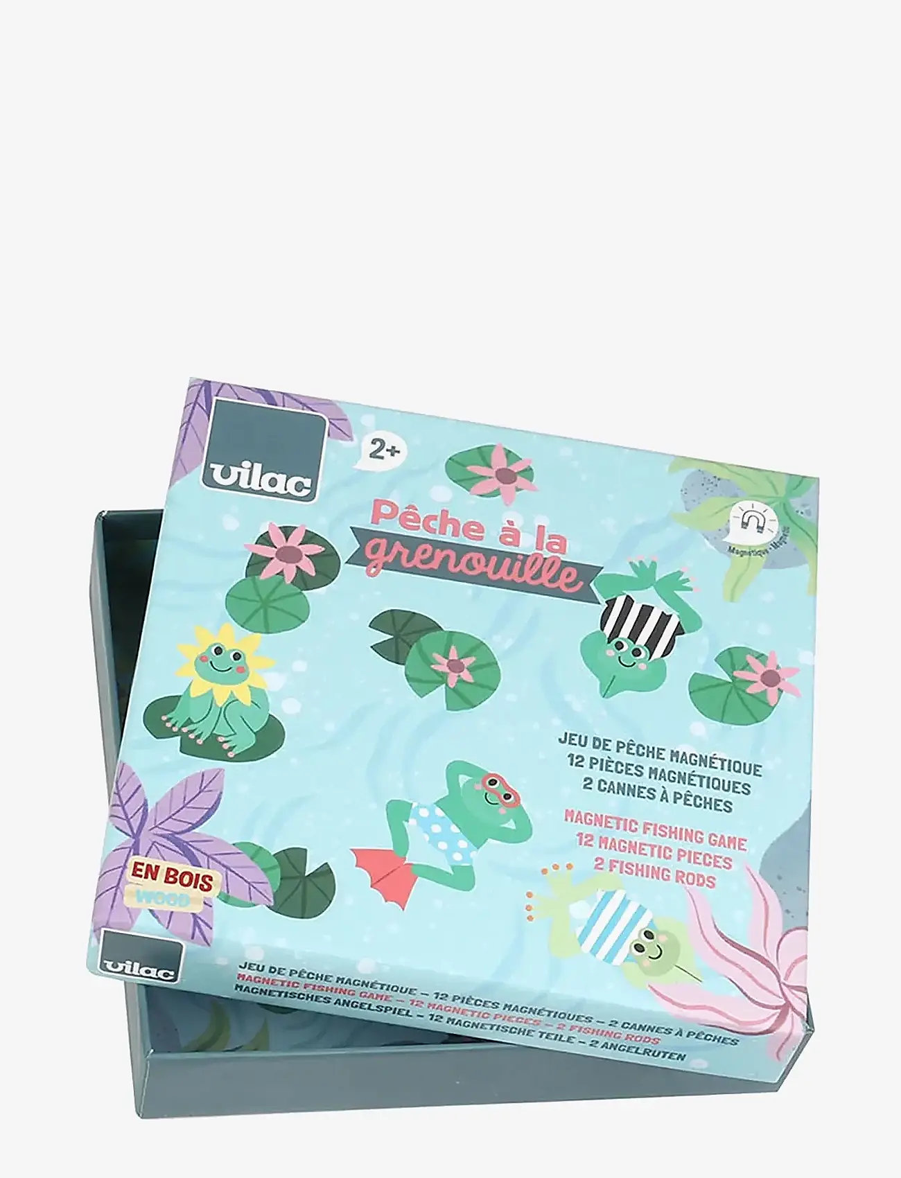 Vilac - Fishing Game - Happy Frog - edukaciniai žaidimai - multi - 1