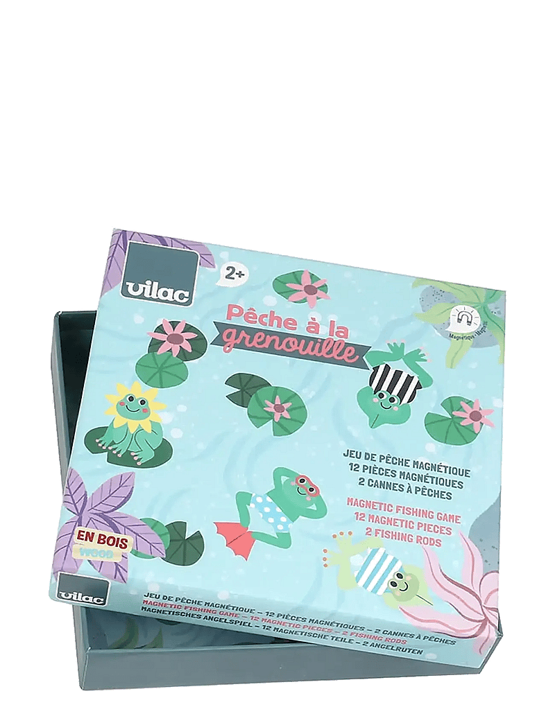 Vilac - Fishing Game - Happy Frog - Õpetlikud mängud - multi - 1