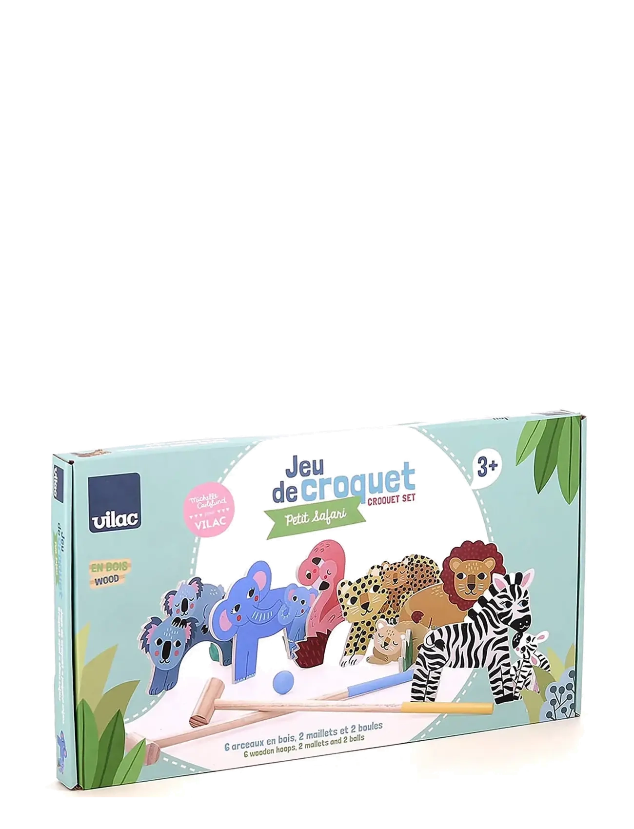 Vilac Croquet for 2 - Mini safari - Spil - MULTI / multi