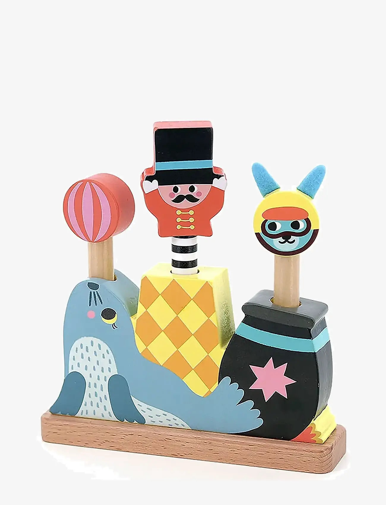 Vilac - Pop-up Circus - haamripingiga mänguasi - multi - 0