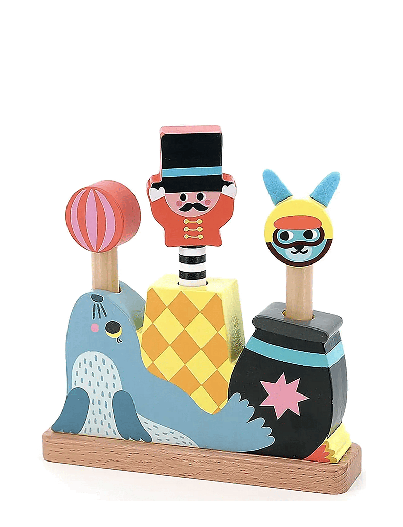 Vilac - Pop-up Circus - haamripingiga mänguasi - multi - 0