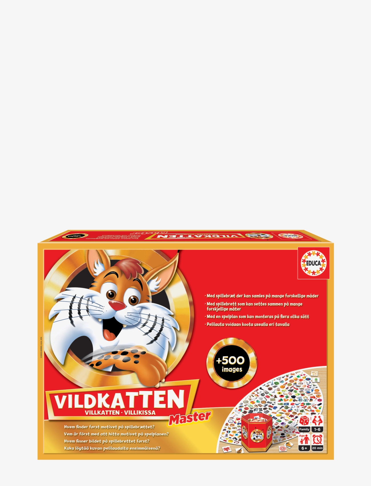 Vildkatten - Vildkatten Master 500 - brettspill - multi - 1